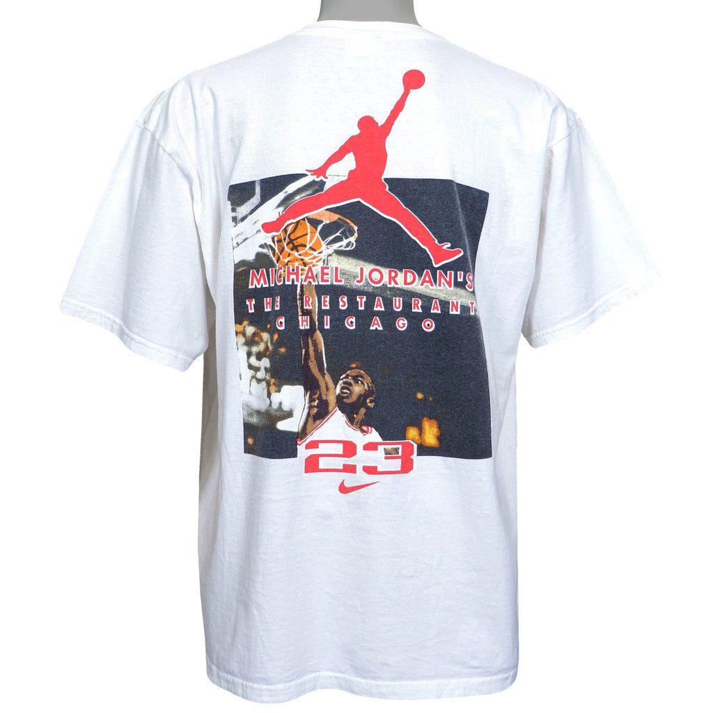 Jordan - Michael Jordan The Restaurant, Chicago T-Shirt 1990s Large Vintage Retro