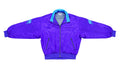 Kappa - Light Blue Bomber Jacket 1990s Medium Vintage Retro 