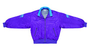 Kappa - Light Blue Bomber Jacket 1990s Medium Vintage Retro 