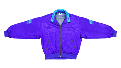 Kappa - Light Blue Bomber Jacket 1990s Medium