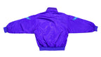 Kappa - Light Blue Bomber Jacket 1990s Medium Vintage Retro 