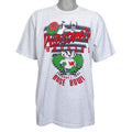 NCAA - Wisconsin Badgers Spell-Out T-Shirt 1990s X-Large Vintage Retro Football
