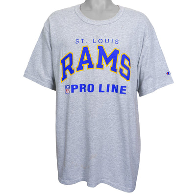 Champion - St. Louis Rams T-Shirt 1990s X-Large