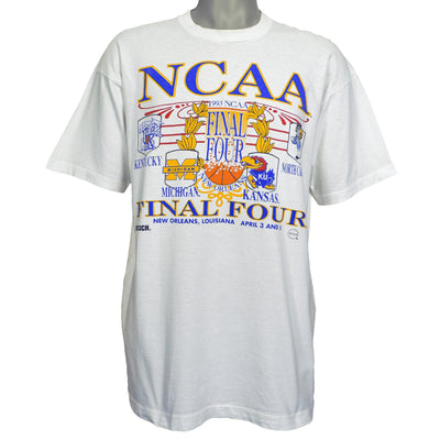 NCAA - White Final Four T-Shirt 1993 Large