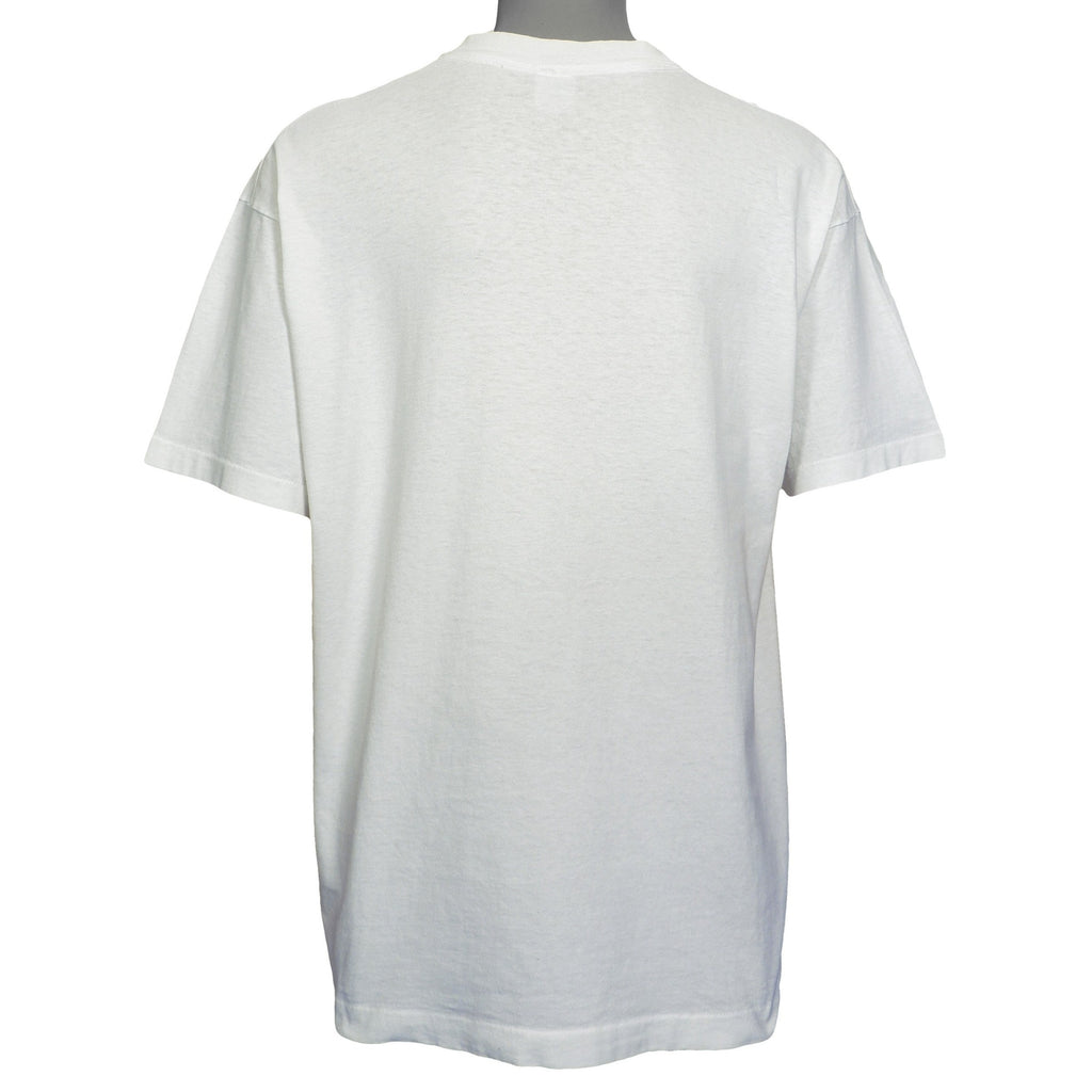 NCAA (Trench) - White Final Four T-Shirt 1993 Large Vintage Retro Football College