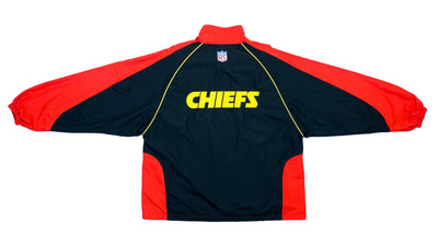 Reebok - Kansas City Chiefs 1/4 Zip Pullover 1990s Large