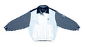 FILA - Black and White Jacket with Arm Detail 1990s Medium Vintage Retro 