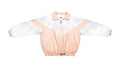 Ellesse - Orange Floral Patterned Windbreaker 1990s Large Vintage Retro 