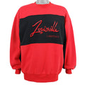 NCAA - Louisville Cardinals Crew Neck Sweatshirt 1990s Large Vintage Retro Basketball