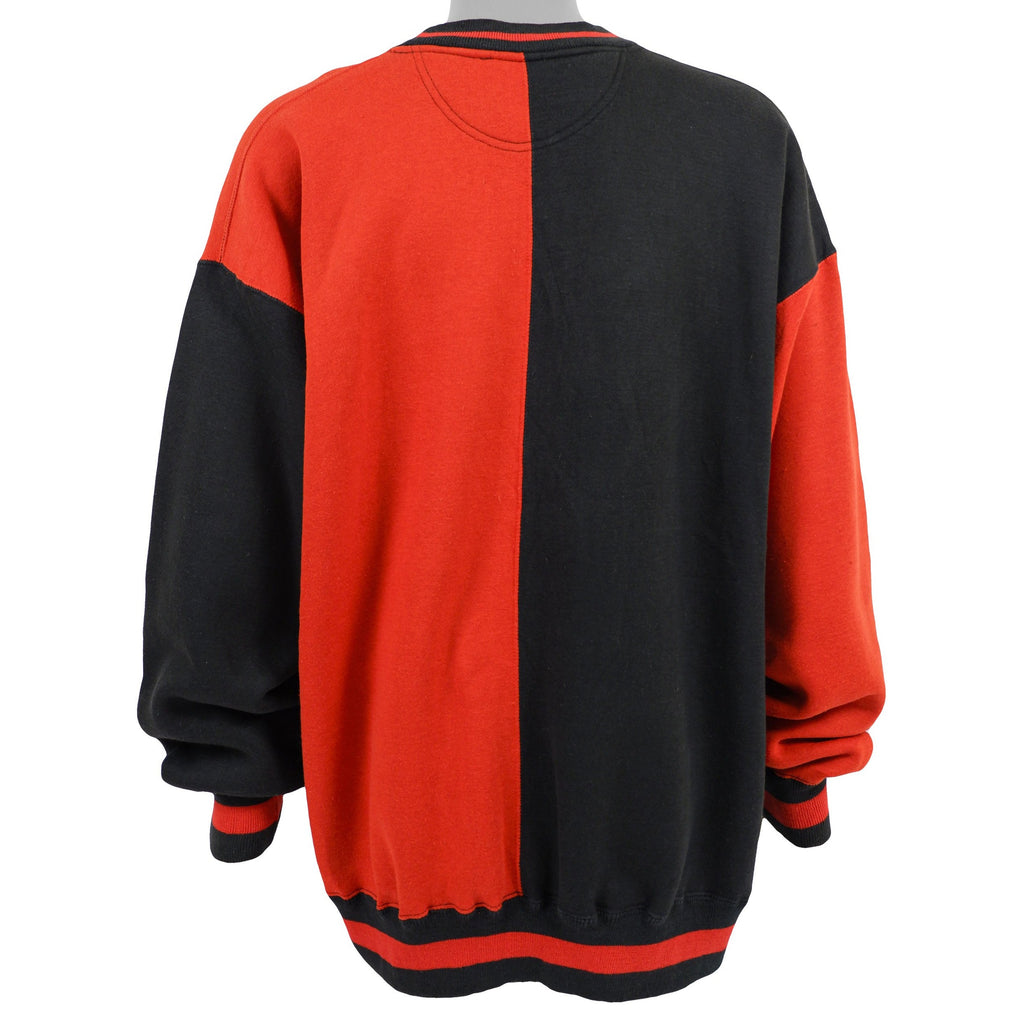 NFL - Wisconsin Badgers Big Logo Sweatshirt 1990s X-Large Vintage Retro