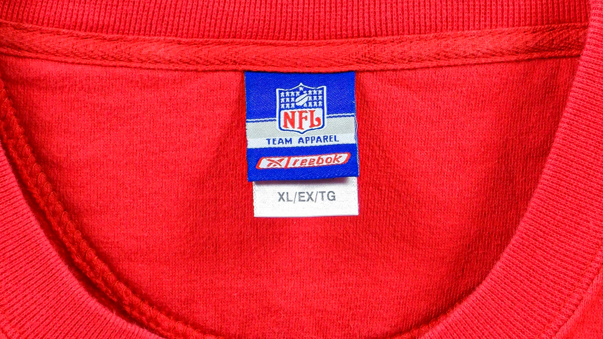 Reebok - Kansas City Chiefs Crew Neck Sweatshirt 1990s XX-Large Vintage Retro NFL Football