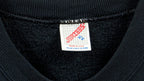 Vintage (Jerzees)- Black Mercedes Benz Crew Neck Sweatshirt 1990s Large Vintage Retro