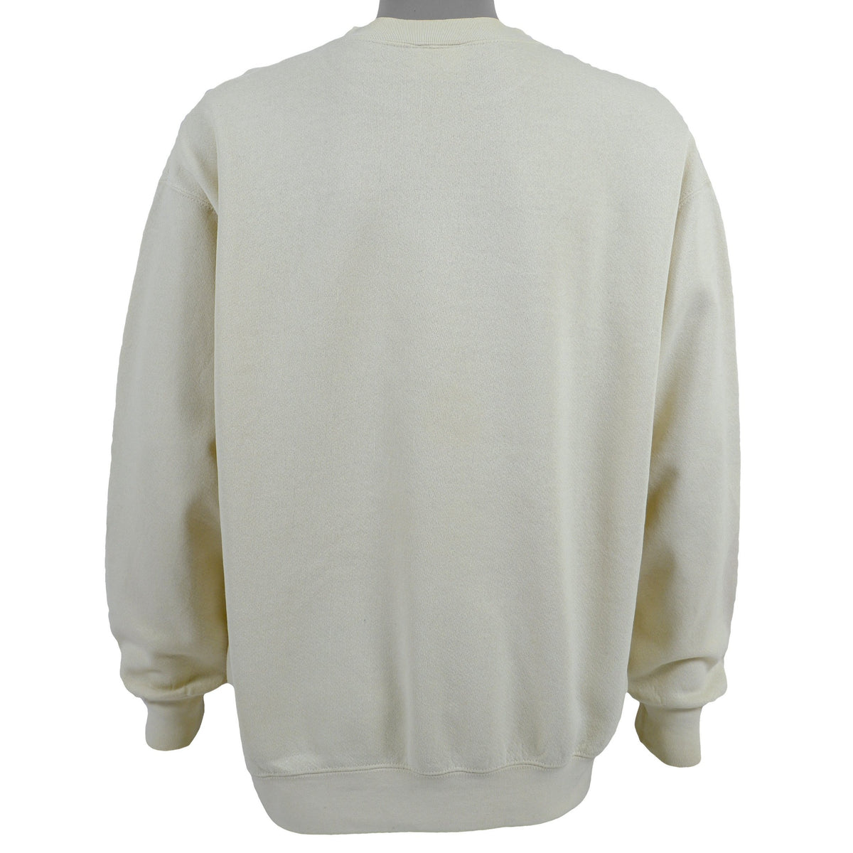 Vintage (Lee) - Cream Dachshund Crew Neck Sweatshirt 1990s Large Vintage Retro