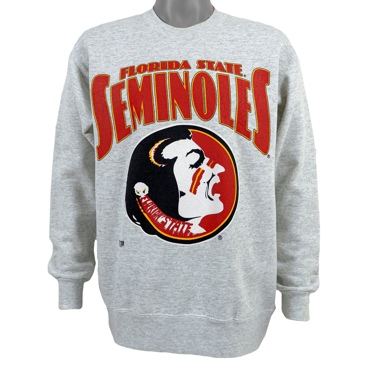 NCAA - Florida State Seminoles Crew Neck Sweatshirt 1990s Large Vintage Retro College Football
