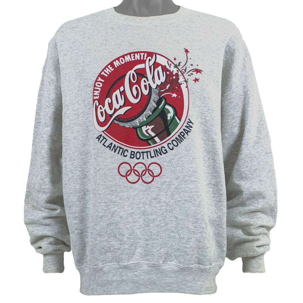 Vintage - Coca-Cola- Atlantic Bottling Company Sweatshirt 1990s X-Large Vintage Retro
