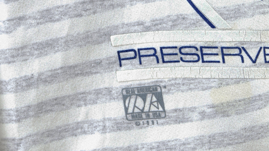 Vintage - LAnse Michigan - Preserve, Protect, Conserve Sweatshirt 1991 Large Vintage Retro