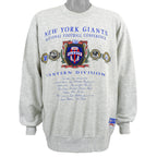 NFL (Nutmeg) - New York Giants Crew Neck Sweatshirt 1991 X-Large Vintage Retro Football