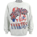 MLB - New York Yankees Crew Neck Sweatshirt 1992 Large Vintage Retro Baseball