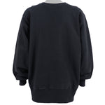 Champion - Black Crew Neck Sweatshirt 1990s X-Large Vintage Retro