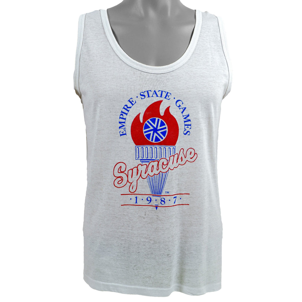 Vintage - Empire State Games Syracuse Tank Top 1987 Large Vintage Retro