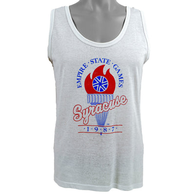 Vintage - Empire State Games Syracuse Tank Top 1987 Large