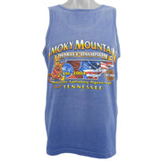 Harley Davidson - Smoky Mountain, Tennessee Spell-Out Top 2000s Medium Vintage Retro