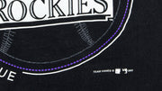 MLB (Hanes) - Colorado Rockies Spell-Out Tank Top 1993 Large Vintage Retro Baseball