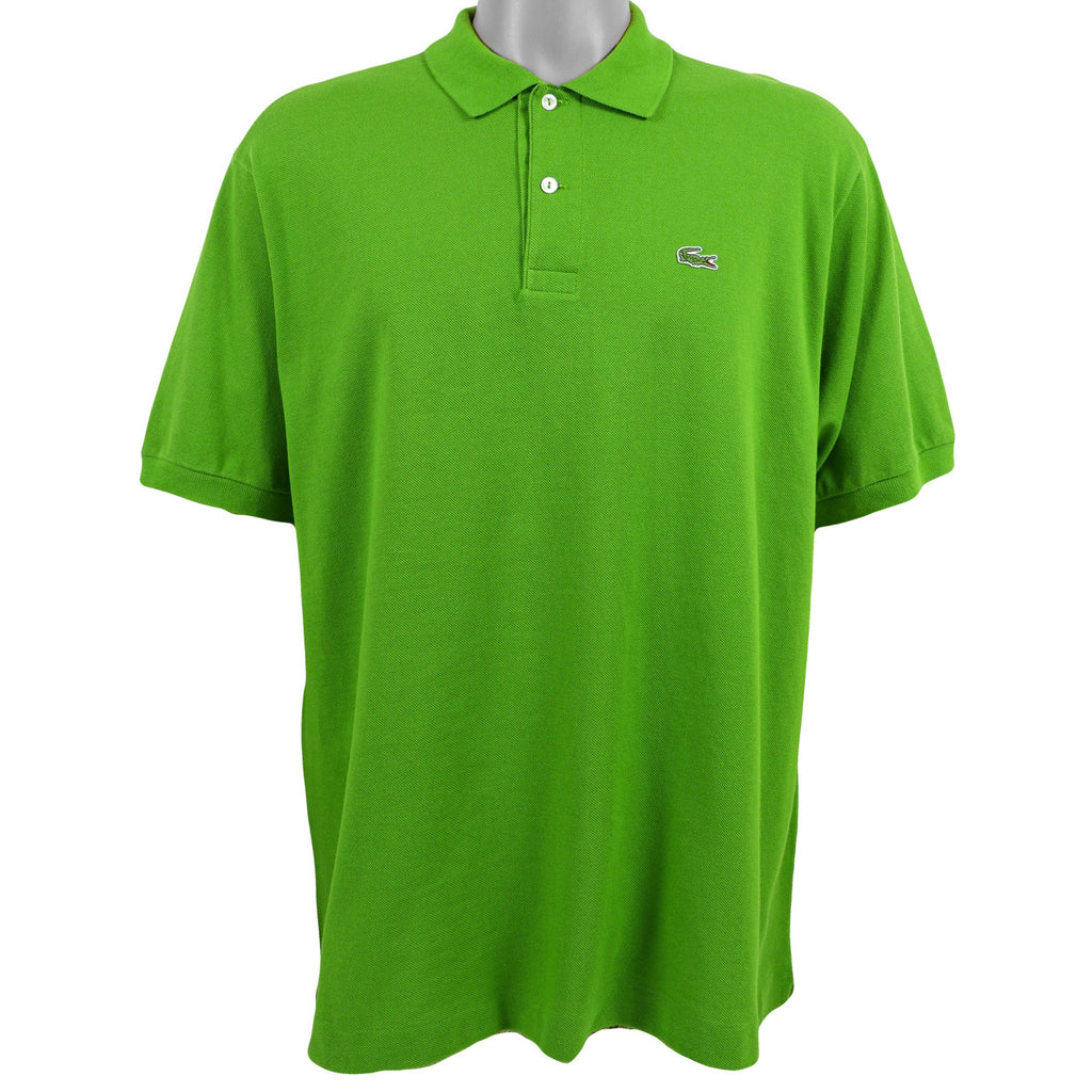 Lacoste - Green Polo T-Shirt Large Vintage Retro
