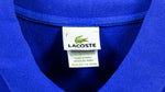 Lacoste - Blue Polo T-Shirt Large vintage Retro