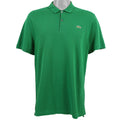 Lacoste - Green Polo T-Shirt Large Vintage Retro