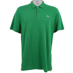 Lacoste - Green Polo T-Shirt Large Vintage Retro