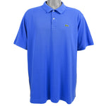 Lacoste - Blue Polo T-Shirt X-Large Vintage Retro