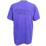 Vintage - Purple Fullerton Civic Light Opera Co. T-Shirt 1990s Large