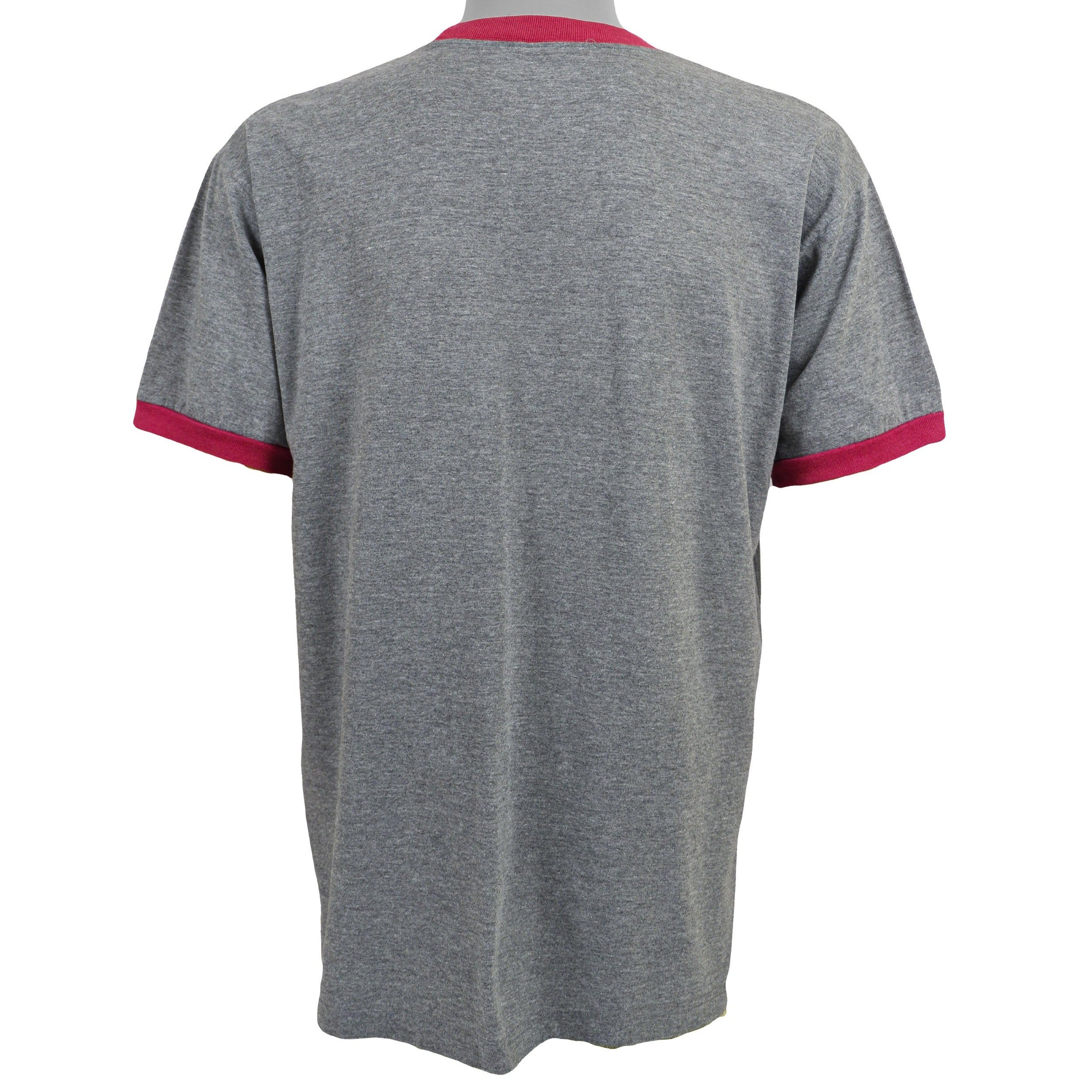 Nike - Grey Big Spell-Out T-Shirt 1990s Large Vintage Retro