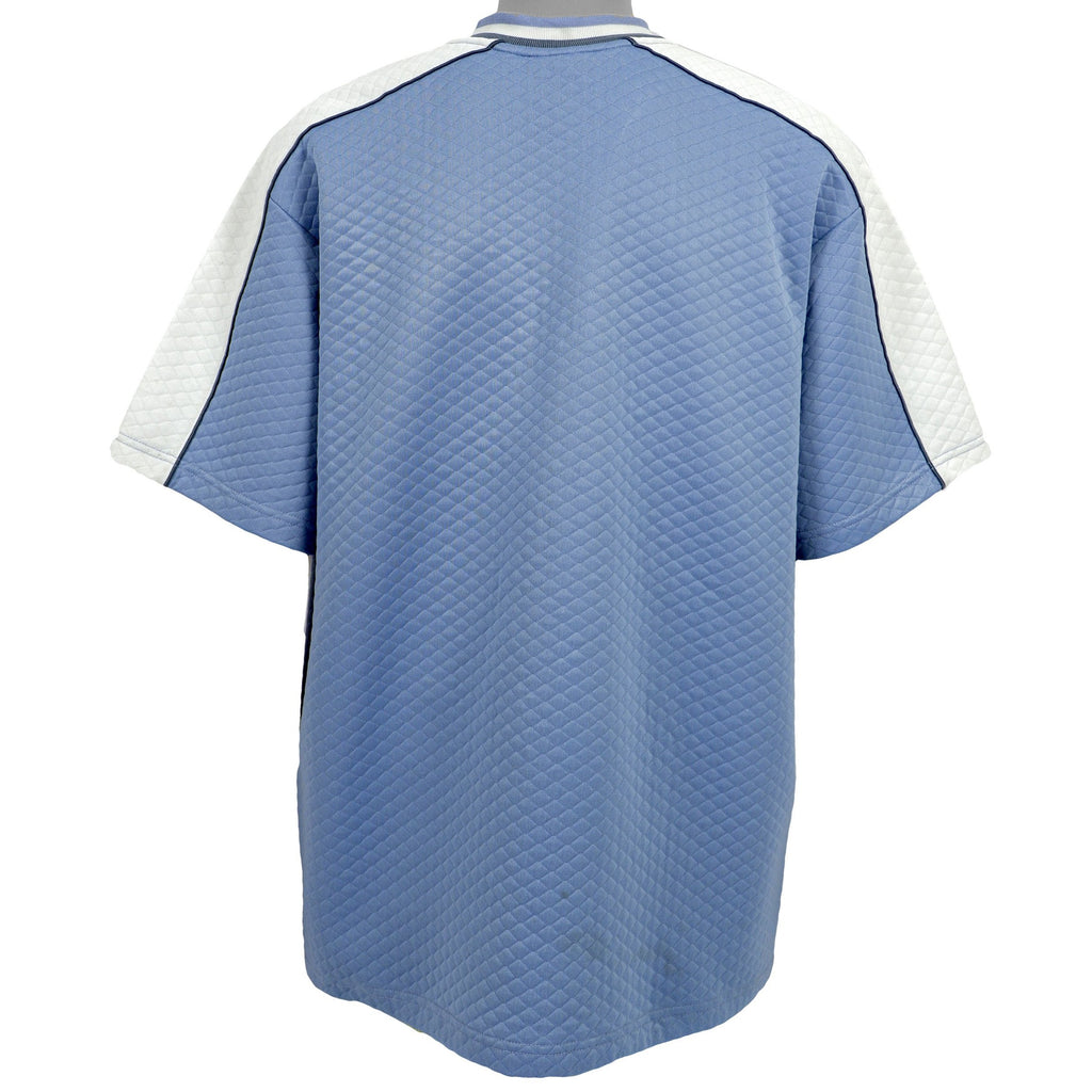 Adidas - Blue Big Logo T-Shirt 1990s X-Large Vintage Retro