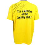 Vintage (Best) -Travis Tritt-Im a Member of the Country Club T-Shirt 1990s X-Large Vintage Retro