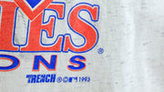 MLB (Trench) -  Philadelphia Phillies Spell-Out T-Shirt 1993  X-Large Vintage Retro Baseball