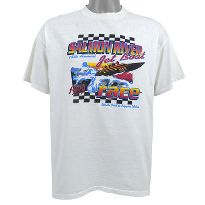 Vintage (Power Pro) - 15th Annual Salmon Jet Boat Race T-Shirt 1999 Large