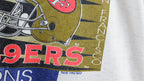 NFL (Trench)- Super Bowl XXIX Chargers VS 49ers T-Shirt 1995 Large Vintage Retro Football