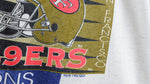 NFL (Trench)- Super Bowl XXIX Chargers VS 49ers T-Shirt 1995 Large Vintage Retro Football