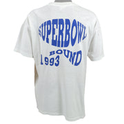 NFL (Trench)- Division Champions Chargers VS Chiefs T-Shirt 1993 X-Large Football