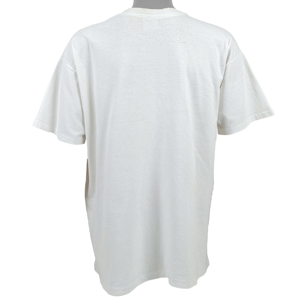 Vintage - White Tennis T-Shirt 1990s X-Large Vintage Retro