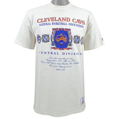 NBA (Nutmeg) - Cleveland Cavaliers, Central Division T-Shirt 1990s Large