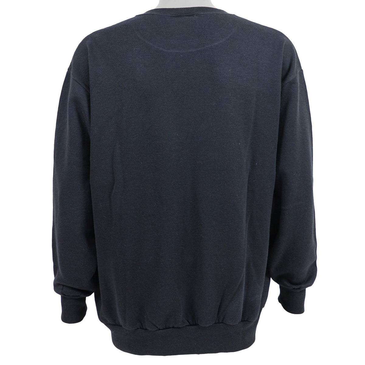 Vintage (Delta) - Black Trick or Treat Crew Neck Sweatshirt 1990s X-Large Vintage Retro