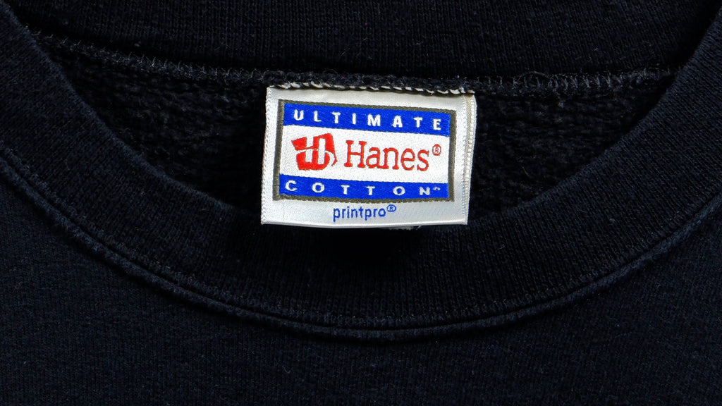 Vintage (Hanes) - Hardcore Volleyball Spell-Out Crew Neck Sweatshirt 1990s Large Vintage Retro 