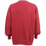 Nautica - Red Spell-out Crew Neck Sweatshirt 1990s Large Vintage Retro