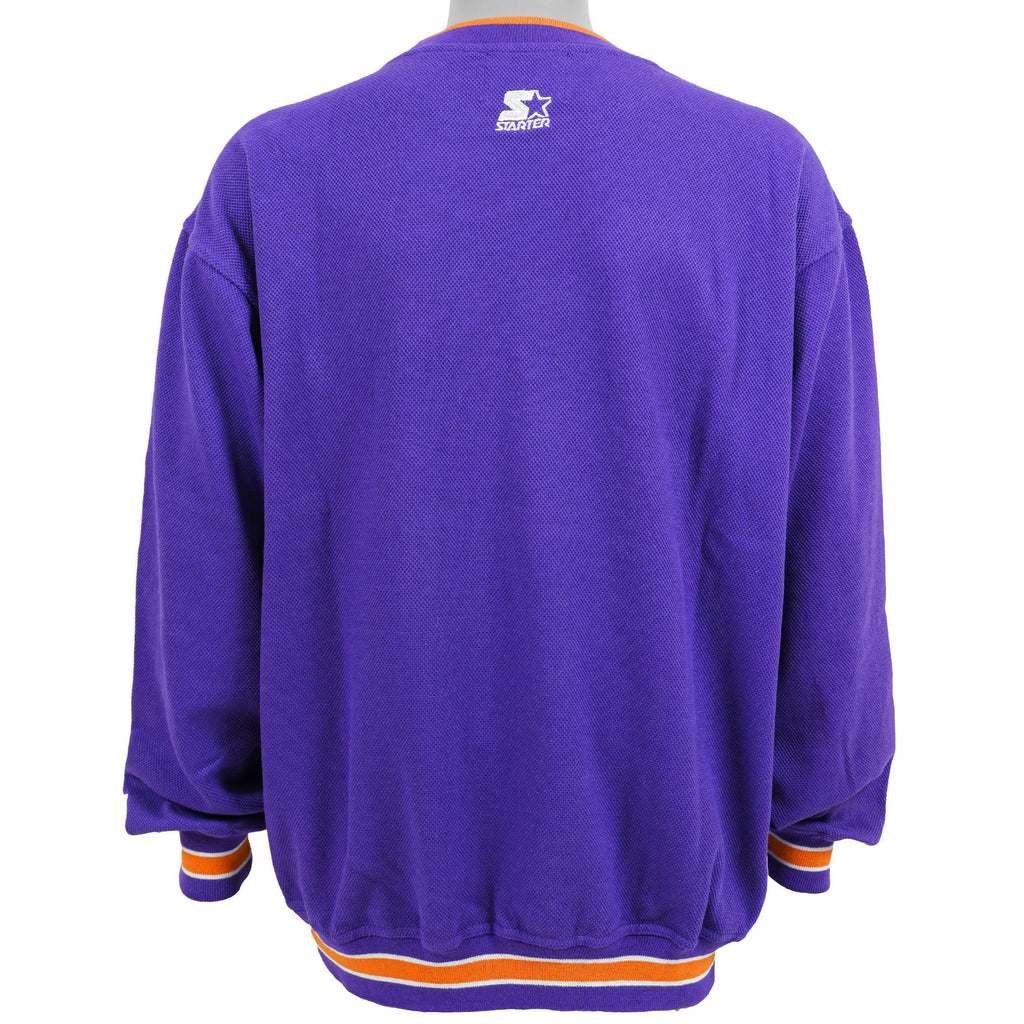 Starter - Phoenix Suns Crew Neck Sweatshirt 1990s Large Vintage Retro Basketball