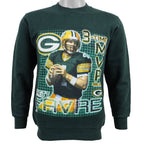 NFL (Pro Player) - Packers Brett Favre 3 Time MVP Sweatshirt 1997 Medium Vintage Retro Football