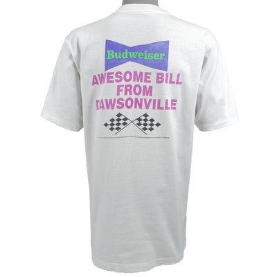 Budweiser - Awesome Bill From Dawsonville T-Shirt 1990s X-Large