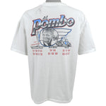 Vintage - Al Pombo - The Living Legend Signed T-Shirt 1990s Large Vintage Retro
